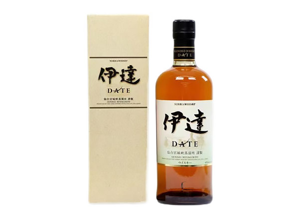 漳州Nikka Date回收一甲宫城峡蒸馏所产伊达调和型威士忌行情价格