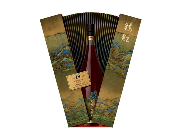 漳州鹤驻18年黄酒回收鹤驻新花雕18年珍藏版千里江山图行情价格