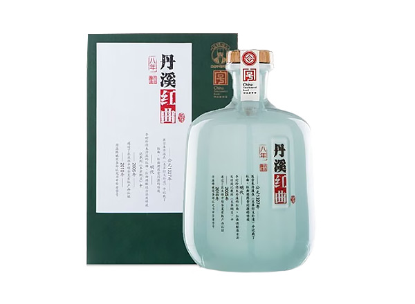 漳州丹溪黄酒回收丹溪8年红曲黄酒750mL 2瓶礼盒装行情价格