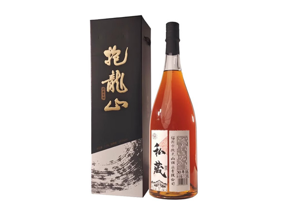 漳州抱龙山黄酒回收抱龙山私藏30年陈酿1.38L礼盒装绍兴花雕酒行情价格
