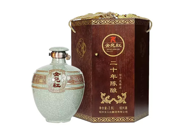 漳州女儿红绍兴黄酒回收女儿红二十年陈酿20年花雕酒2.8L坛装礼盒行情价格