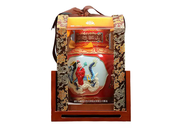 漳州古越龙山黄酒回收古越龙山状元及第二十年陈酿2.5L工艺浮雕黄酒行情价格