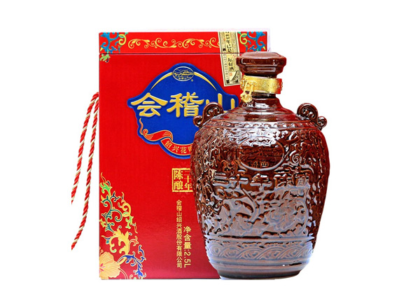 漳州回收会稽山二十年黄酒陶坛20年陈酿2.5L花雕酒行情价格