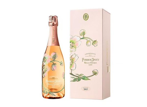 漳州回收巴黎之花美丽时光桃红年份香槟礼盒装Perrier-Jouët Belle Epoque Rosé行情价格