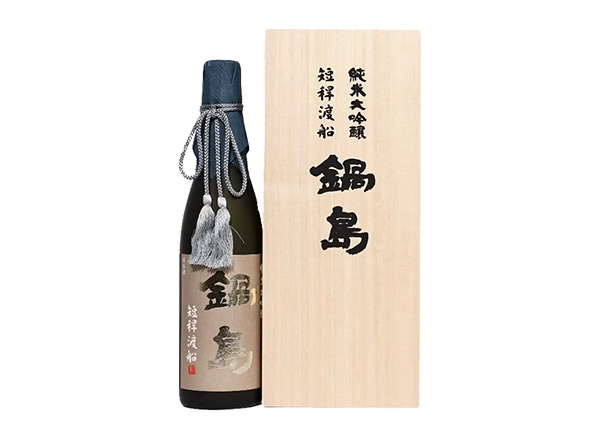 漳州锅岛清酒回收锅岛短杆渡船纯米大吟酿40%精米步合日本清酒行情价格