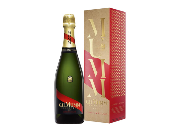 漳州玛姆香槟回收风尚版玛姆红带香槟起泡酒G.H. Mumm Cordon Rouge Brut